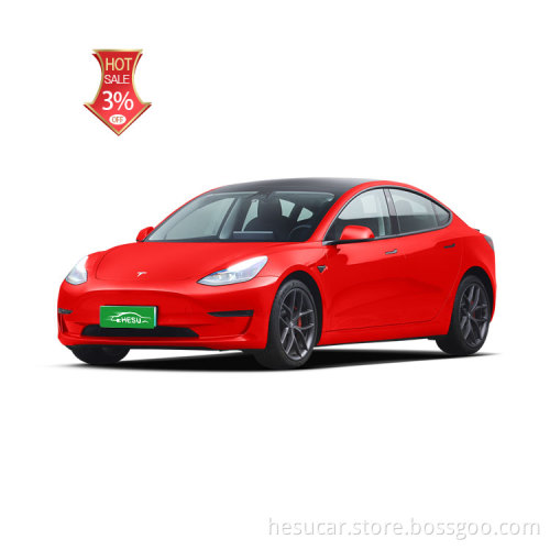 Prezzo a basso costo in stock 4 ruote Auto EV ad alta velocità /4 corridore di auto elettriche Tesla Modello 3 Nuova auto elettrica energetica per la vendita Hote